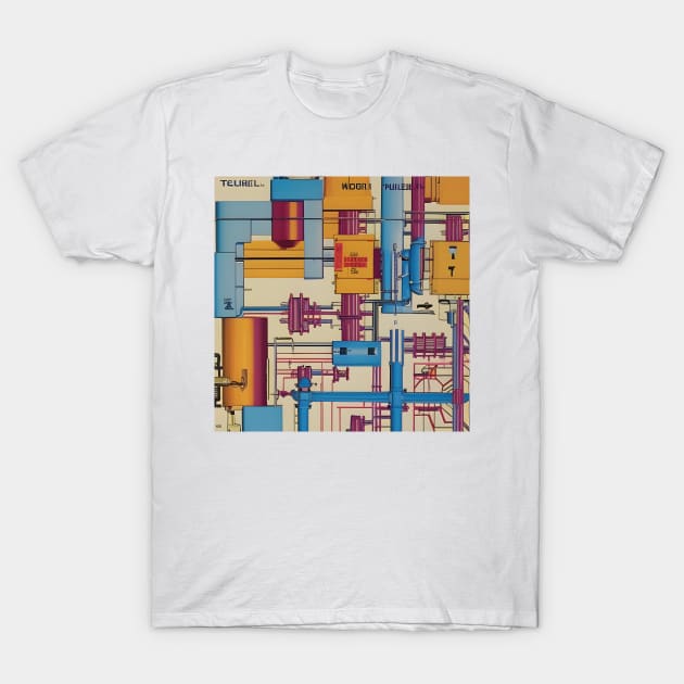 Schematic T-Shirt by AlienMirror